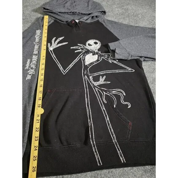 Disney The Nightmare Before Christmas Hoodie Men Large Jack Skellington - Picture 5 of 9